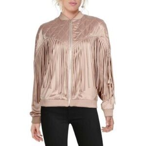 endless rose Pink Fringe Jacket